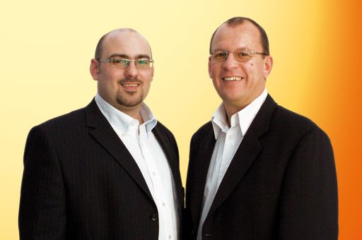  Franz-Michael Klug und Andreas Prattes-Teuchmann, "tours for friends"-Geschäftspartner.