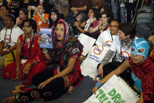 Vorschau Bild von Das Global Village ist der für die Öffentlichkeit frei zugängige Teil der weltweit größten Konferenz zum Thema HIV/AIDS, die alle zwei Jahre tagt.