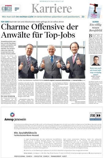 Vorschau Bild von Cover Karriere
