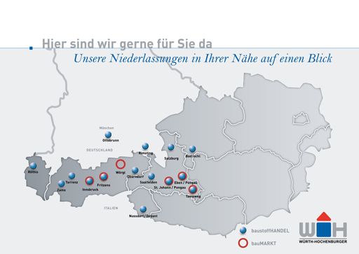 Vorschau Bild von Würth Hochenburger Standorte