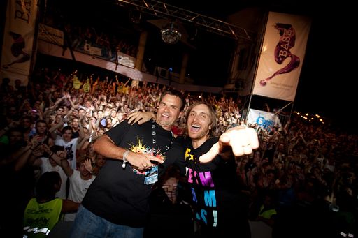 David Guetta (rechts) und Didi Tunkel