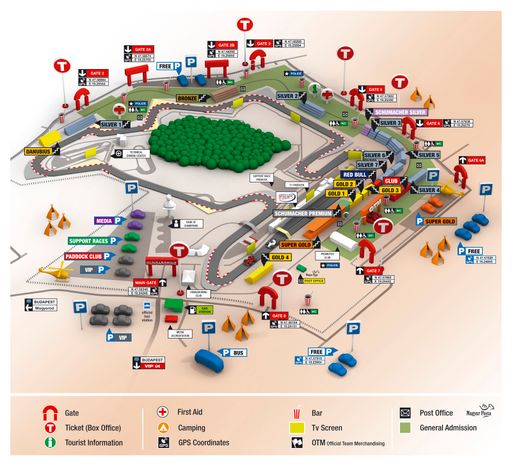  2010 findet  der F1-Grand Prix von Ungarn am 1. August statt, am 29. Juli können die Boxen mit gültigem Ticket zwischen 16:00 and 19:00 Uhr besichtigt werden.