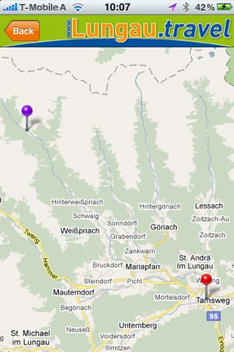 Vorschau Bild von Im Salzburgerland setzt der Lungau mit der neuen Lungau iPhone APP von der Touren und Mehr GmbH neue Maßstäbe für Österreichs Ferienregionen.