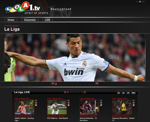 LAOLA1.tv - das internationale online Sport TV - bietet allen Fußball-Fans in Österreich und Deutschland wieder das ultimative Fußball-Highlight aus dem Land des Weltmeisters