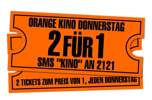  Am 27. August 2010 feiert Orange ein Jahr Orange Kino Donnerstag. Ende August 2009 startete das Unternehmen diese einzigartige Serviceleistung für seine Bestandskunden. Seitdem erhalten Orange Handy Vertragskunden an 52 Donnerstagen im Jahr zwei Kinotickets zum Preis von einem.