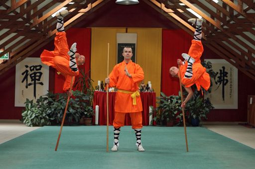 Vorschau Bild von Die Meisterschüler des Wiener Tempels zeigen ihr in Wien erlerntes Können in einer spektakulären Kung Fu Show.