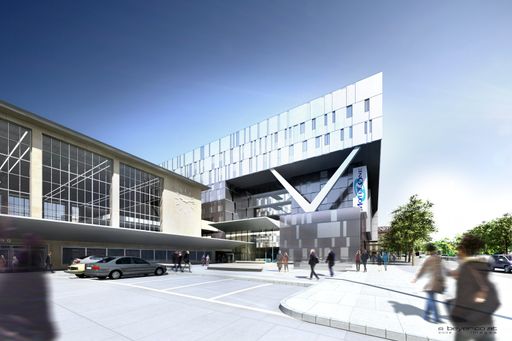 Fertigstellung des Hotelrohbaus mit 441 Zimmern nach knapp zwei Jahren - Erstes gemeinsames Hotelprojekt von Motel One und Verkehrsbüro Group - Low-Budget-Konzept mit viel Design und günstigen Zimmerpreisen - Eröffnung Ende 2011