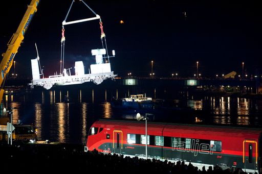 Vorschau Bild von ÖBB/Siemens railjet bei der Linzer Klangwolke 2010