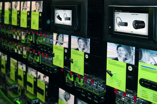 MLINE-Touchscreen auf der IFA