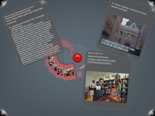 Vorschau Bild von Nachrichtenagentur stellt News-Touch-Lösung für Microsoft Surface vor - Innovationen für Medien als Weg aus der Krise