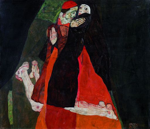 Vorschau Bild von Egon Schiele, Kardinal und Nonne, 1912