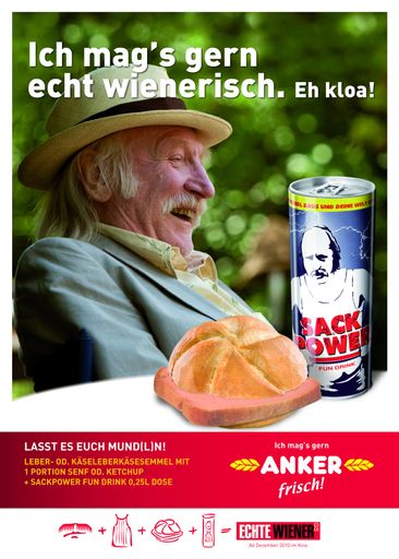 Mit "Lasst es Euch munde(l)n" bieten ab sofort alle Anker-Filialen ein Anker-Mundl-Menü an, eh kloa!