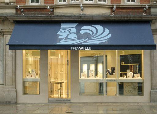Vorschau Bild von FREY WILLE London Sloane Street Boutique, 4a Sloane Street, Chelsea, London SW 1X 9LA, T 0044 - 207 235 1388.