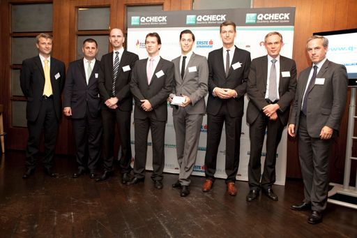 Vorschau Bild von Heimische Börsenexperten diskutierten beim Finanzforum "Q-Check" in Wien die aktuelle Konjunkturlage