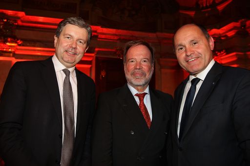 Internationaler Wirtschaftswissenschafter Norbert Walter diskutiert mit NÖ Landeshauptmann-Stv. Sobotka und NÖ-HYPO-General Harold über Weltfinanzmärkte