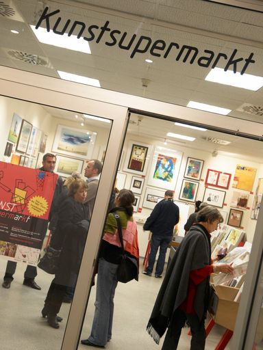  Kunstsupermarkt in der Mariahilferstraße