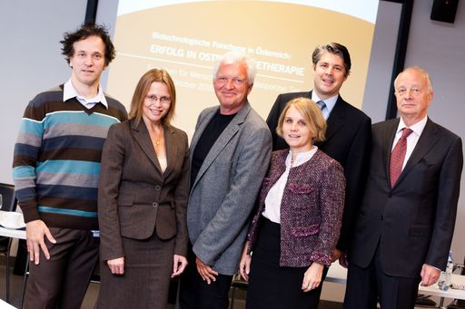  Biotechnologische Forschung in Österreich: Erfolg in Osteoporosetherapie. Forschen für Menschen - Welt Osteoporose Tag am 20. Oktober 2010 (18.10.2010)
