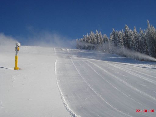 Vorschau Bild von Die Planai startet morgen, Samstag, den 23.10. in den Winter. Foto aufgenommen am 21.10.2010.