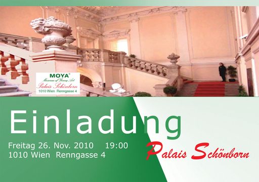 Vorschau Bild von Einladungskarte Palais Schönborn