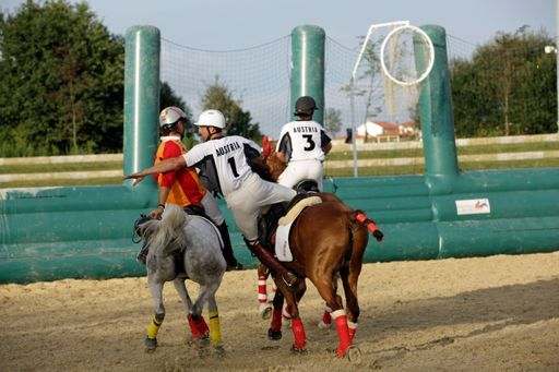Internationales Horse-Ball-Spiel.