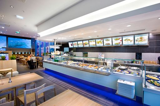 Vorschau Bild von Wohlfühlatmosphäre im Fokus: Das neue Design von NORDSEE kann nun erstmals in Österreich in der am 28.10. im Wiener Donauzentrum eröffneten Filiale erlebt werden.