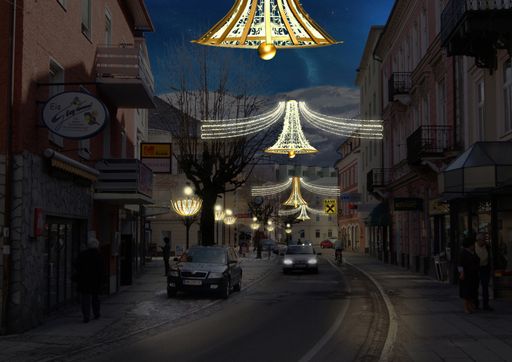 Vorschau Bild von Bad Ischl erstrahlt heuer in majestätischem Weihnachtslicht.