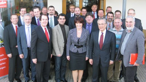 Vorschau Bild von Die Teilnehmer des ersten Business Brunches.