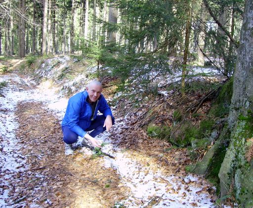 Vorschau Bild von Martin Schmit bei einer Biolaufologierunde.