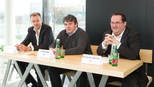 v.l.n.r: Christian Heiss, Harald Sükar, Alexander Sgustav