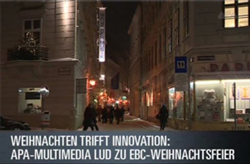 Zum Ausklang des zehnten Jahres der E-Business-Community (EBC) traf sich die Medien- und IT-Branche auf Einladung von APA-MultiMedia gestern, Mittwochabend, im stimmungsvollen Innenhof des Hauses der Musik in Wien. Gastgeber und APA-Geschäftsführer Peter Kropsch freute sich über rund 270 Community-Mitglieder, die das Treffen in der Vorweihnachtszeit zum Feiern und Kontakte-Knüpfen nutzten.