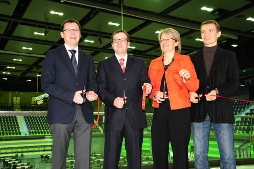 Symbolischer Eröffnungsauftakt für das Multiversum