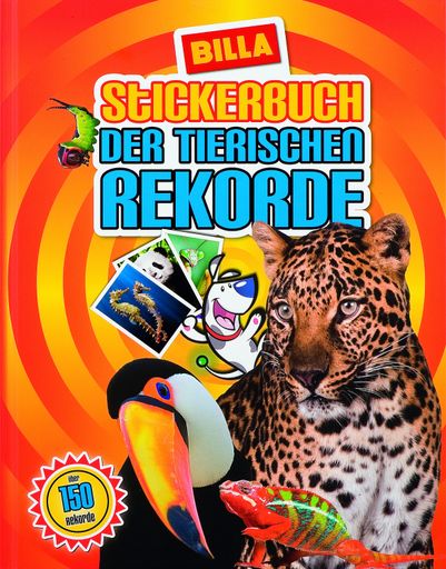 BILLA Stickerbuch der tierischen Rekorde