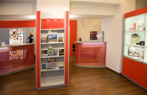  Die neue Wels Info am Stadtplatz 44 als Servicestelle für Touristen, Bewohner und Kaufleute