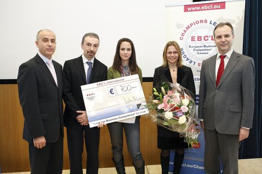  EBC*L Champion 2010 ist die italienische Studentin Maria Luisa Nuzzo.