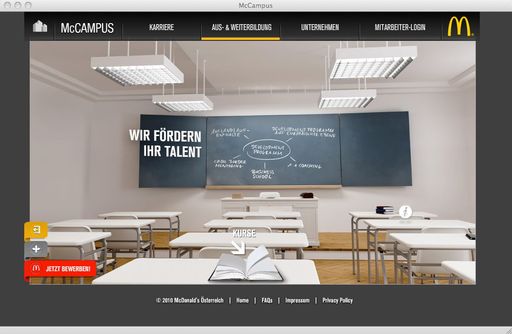 McDonald's Österreich geht mit Weiterbildungs- und Karriereplattform McCampus online