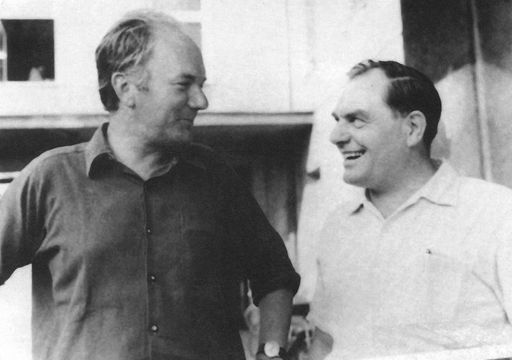 Thomas Bernhard und Karl Ignaz Hennetmair in der Dokumentation "Die Heimatkunde des Realitätenhändlers"
Bild nur honorarfrei verwendbar im Zusammenhang mit der Sendung!