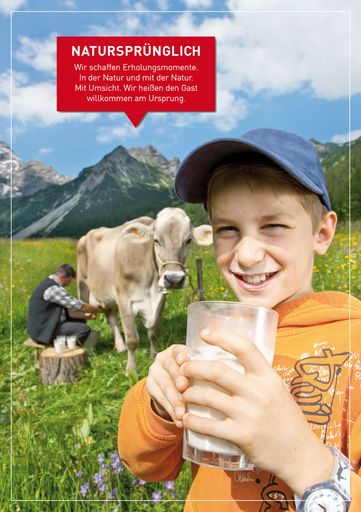 Werte-Kampagne Brandnertal - Wert "natursprünglich".