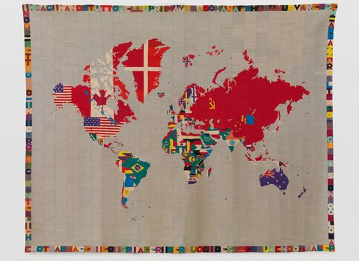 Alighiero Boetti, Mappa, 1978