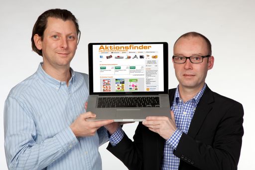 Vorschau Bild von Die beiden Geschäftsführer der FNK internetmedia OG Michael Niedermoser (li.) und Gerhard Froner (re.)
