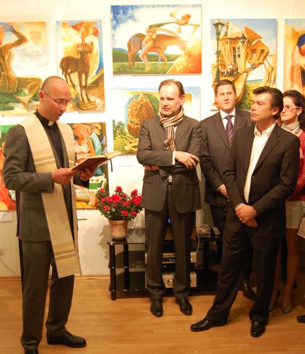 Vorschau Bild von Segnung durch Toni Faber: Toni Faber, Dr. Alfred Weidinger, Michael Holeschofsky