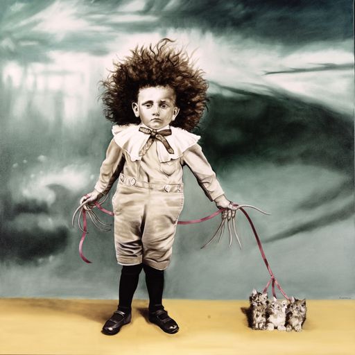  Marianna Gartner, Struwwelpeter mit Kätzchen, 2008 -
Courtesy Galerie Michael Haas, Berlin - (C) Marianna Gartner, 2011