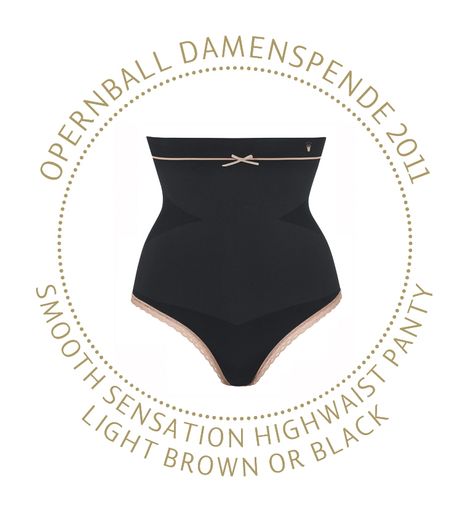 Vorschau Bild von Triumph am Red Carpet des Wiener Opernballs 2011 - die Damenspende: der "Smooth Sensation" High Waist Panty für ein sexy Hüftshaping, bei dem sich nichts abzeichnet.