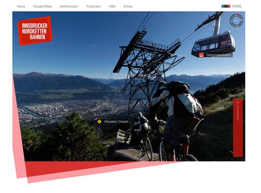 Vorschau Bild von Der Nordketten Singletrail online erlebbar.