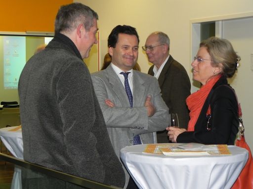 Prim. Univ.-Prof. Dr. Christian Kainz mit Gästen.