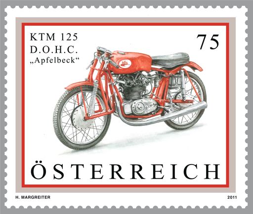  KTM 125 D.O.H.C. "Apfelbeck"