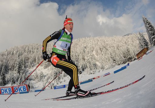 Einmal auf den Spuren von Kathi Wilhelm & Co. wandeln - ein echtes Erlebnis für alle Biathlonfans.