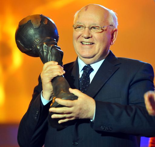 Michail Gorbatschow erhält Energy Globe Honorary Award, Energy Globe Gala 2008, Brüssel