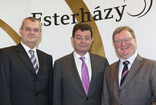http://pressefotos.at/m.php?g=1&u=88&dir=201103&e=20110322_e&a=event
Die Esterhazy Gruppe - Bericht über das Wirtschaftsjahr 2010 im Rahmen eines Pressegesprächs in der Wiener Hofburg (22.03.2011). 
Im Bild: Mag. Hans Christian Karall (Direktor Immobilien), Dr. Stefan Ottrubay (Generaldirektor Esterhazy Betriebe), Mag. Karl Wessely (Direktor Kultur und Marketing)