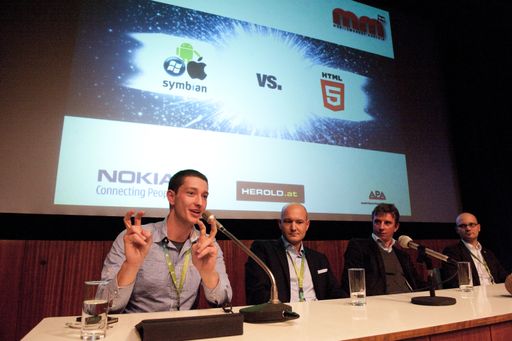 Vorschau Bild von Im Bild v.l.n.r.: Peter Steinberger, Florian Angulanza, Alexander Reiberger, Olaf Nitz
