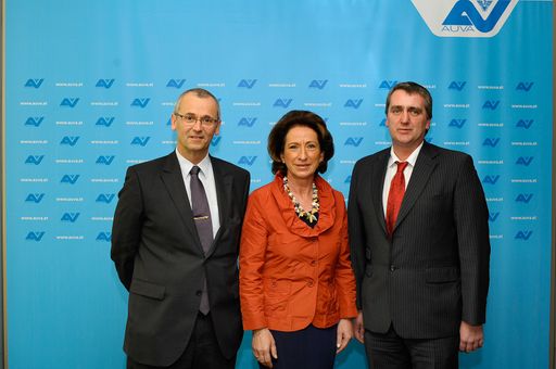 Obmann KommR Renate Römer mit den neuen Stellvertretern Werner Gohm und Wolfgang Birbamer; (v.l.n.r)